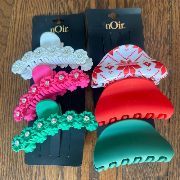 NOIR Set of 6 hair claws - Picture 3 of 5